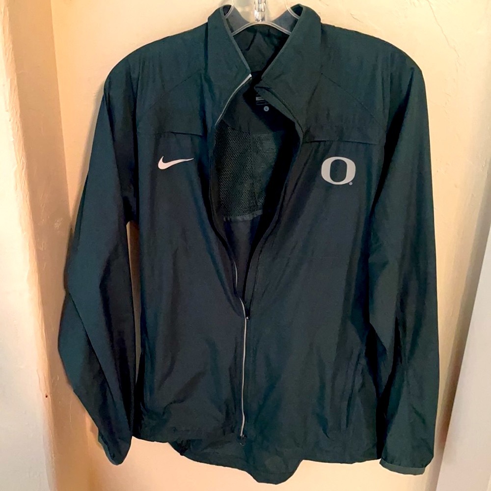 Nike women’s running jacket Oregon Ducks